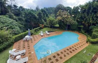 Imagem: A casa em condomínio possui 5 Dormitórios, 5 Banheiros, 5