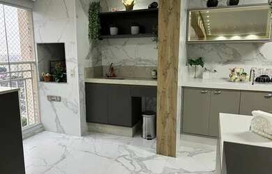 Imagem: O apartamento possui 3 Dormitórios, 4 Banheiros, 3 Vagas na