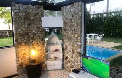 Imagem 4: Temporada em Guarajuba. Piscina, Churrasqueira, 500m² de Áreae5 Banheiros