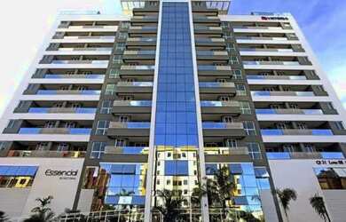 Imagem: O apartamento possui 1 Dormitório, 1 Banheiro, 1 Vaga na garagem