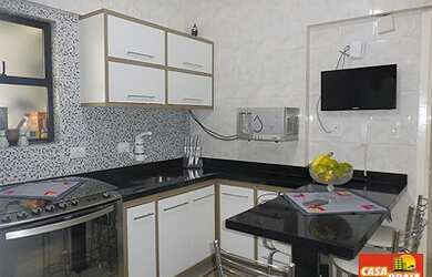 Imagem 7: Apartamento 3 dormitórios com sacada gourmet frente ao mar no bairro...