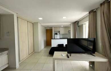 Imagem: O studio possui 1 Dormitório, 1 Banheiro, 1 Vaga na garagem