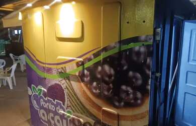 Imagem 3: Quiosque montado pronto para funcionar