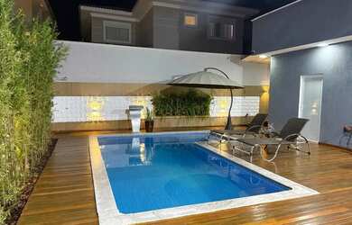 Imagem: A casa em condomínio possui 3 Dormitórios, 3 Banheiros, 4