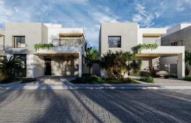 Imagem: A casa possui 4 Dormitórios, 4 Banheiros, 2 Vagas na garagem