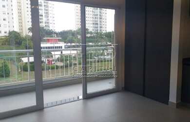 Imagem: O apartamento possui 1 Dormitório, 1 Banheiro, 2 Vagas na garagem