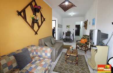 Imagem: O apartamento possui 1 Dormitório, 1 Banheiro, 1 Vaga na garagem