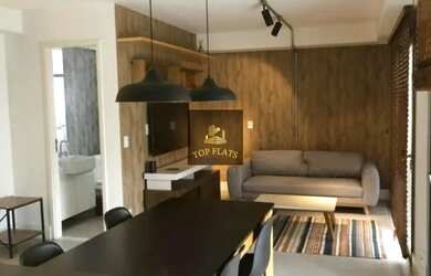 Imagem: O studio possui 2 Dormitórios, 2 Banheiros, 2 Vagas na garagem