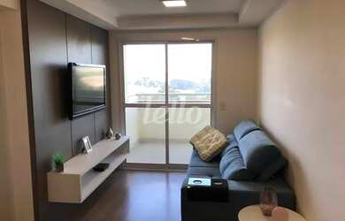 Imagem: O apartamento possui 2 Dormitórios, 1 Banheiro, 1 Vaga na garagem