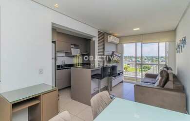 Imagem: O apartamento possui 3 Dormitórios, 3 Banheiros, 2 Vagas na