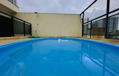 Imagem: O apartamento na cobertura possui 4 Dormitórios, 5 Banheiros