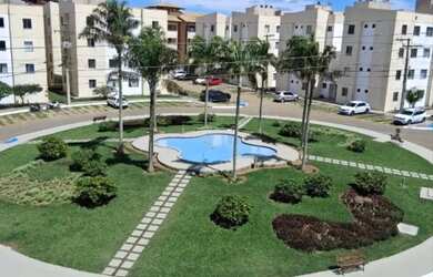 Imagem: O apartamento possui 2 Dormitórios, 2 Banheiros, 1 Vaga na