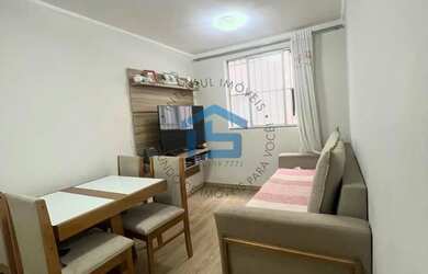 Imagem: O apartamento possui 2 Dormitórios, 1 Banheiro, 1 Vaga na garagem