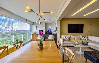 Imagem: O apartamento à venda possui 4 Dormitórios, 4 Banheiros, 3