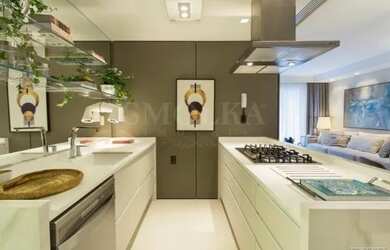 Imagem: O apartamento possui 3 Dormitórios, 3 Banheiros, 2 Vagas na