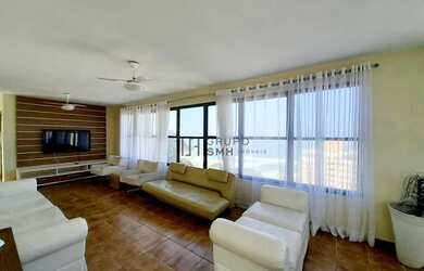 Imagem: O apartamento na cobertura possui 3 Dormitórios, 4 Banheiros