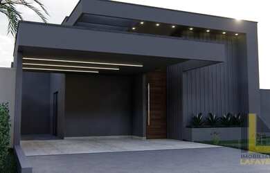 Imagem: A casa em condomínio possui 3 Dormitórios, 5 Banheiros, 2