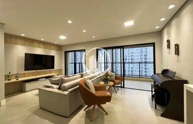 Imagem: O apartamento possui 3 Dormitórios, 4 Banheiros, 3 Vagas na