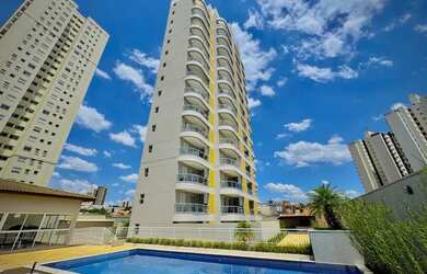 Imagem: O apartamento possui 1 Dormitório, 1 Banheiro, 1 Vaga na garagem