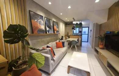 Imagem: A casa possui 2 Dormitórios, 3 Banheiros, 2 Vagas na garagem