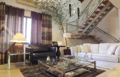 Imagem: O apartamento na cobertura possui 3 Dormitórios, 4 Banheiros