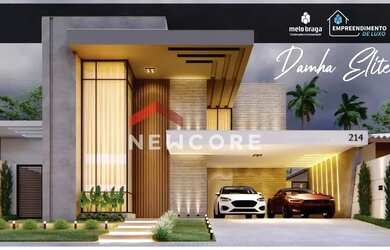 Imagem: A casa em condomínio possui 4 Dormitórios, 5 Banheiros, 2