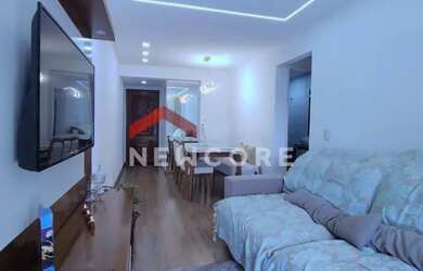 Imagem: O apartamento possui 2 Dormitórios, 2 Banheiros, 1 Vaga na