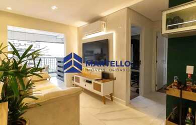 Imagem: O apartamento possui 2 Dormitórios, 2 Banheiros, 2 Vagas na