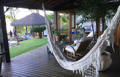 Imagem 7: Casa em condominio com vista espetacular , piscina jardim espaçoso e área gourmet