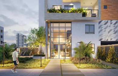 Imagem: O apartamento possui 2 Dormitórios, 2 Banheiros, 1 Vaga na