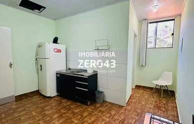 Imagem: O studio possui 1 Dormitório, 1 Banheiro, 1 Vaga na garagem