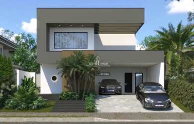 Imagem: A casa em condomínio possui 3 Dormitórios, 5 Banheiros, 4