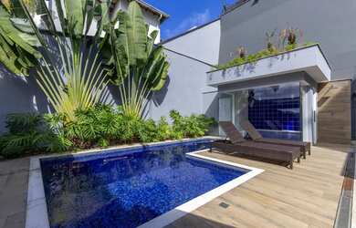 Imagem: Casa com lazer, tecnologia e conforto de sobra para venda ou