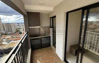 Imagem: O apartamento possui 1 Dormitório, 1 Banheiro, 1 Vaga na garagem