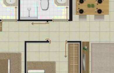 Imagem 1: Lourenzzo Village. Piscina, Varanda, 57m² de Áreae2 Banheiros