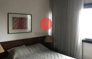 Imagem: O apartamento possui 1 Dormitório, 1 Banheiro, 1 Vaga na garagem