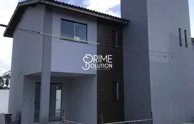 Imagem: A casa em condomínio possui 4 Dormitórios, 3 Banheiros, 2