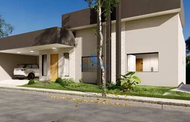 Imagem: A casa em condomínio possui 3 Dormitórios, 1 Banheiro e 193m²