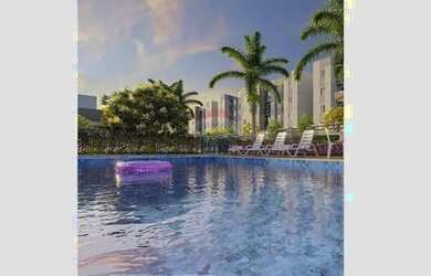 Imagem: O apartamento possui 2 Dormitórios, 1 Banheiro, 1 Vaga na garagem