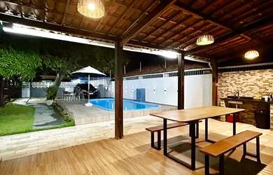 Imagem 16: Aluguel Casa em Pitimbú. Piscina, Churrasqueira, Imóvel mobiliadoeAr-condicionado