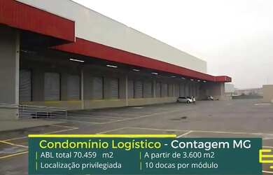 Imagem: O depósito para alugar possui 5 Vagas na garagem e 5700m²