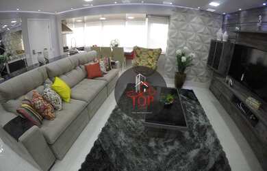 Imagem: O apartamento possui 3 Dormitórios, 4 Banheiros, 2 Vagas na