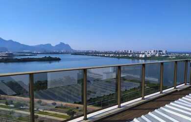 Imagem: O apartamento na cobertura possui 5 Dormitórios, 3 Banheiros