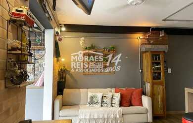 Imagem: O apartamento possui 1 Dormitório, 1 Banheiro, 1 Vaga na garagem