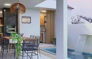 Imagem: A casa em condomínio possui 3 Dormitórios, 2 Banheiros, 1