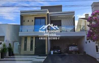 Imagem: A casa em condomínio possui 3 Dormitórios, 5 Banheiros, 4