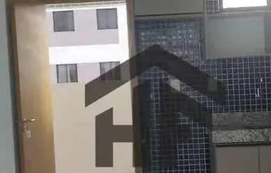 Imagem: O apartamento possui 1 Dormitório, 1 Banheiro, 1 Vaga na garagem