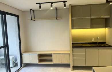 Imagem: O apartamento possui 1 Dormitório, 1 Banheiro, 27m² de Área