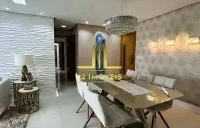 Imagem: O apartamento possui 4 Dormitórios, 2 Banheiros, 3 Vagas na