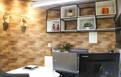 Imagem: O depósito possui 55m² de Área e está localizado em Santa